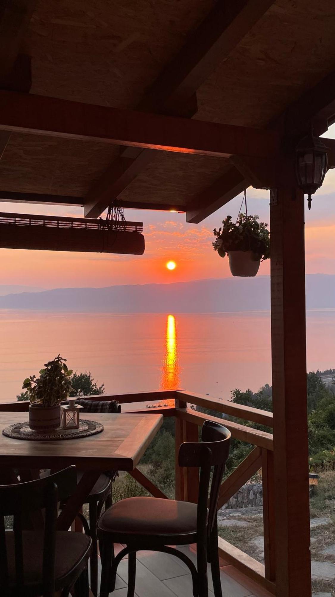 Ferienwohnung Sunset House Ohrid Exterior foto